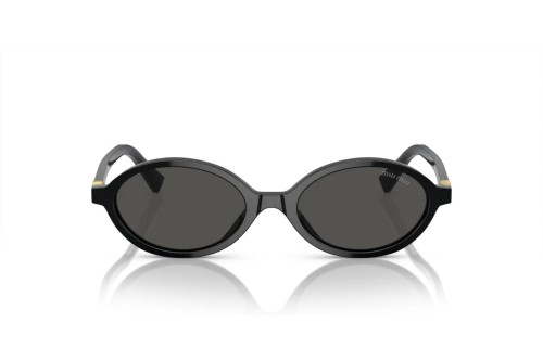 MIU MIU MU 04ZS - ​1AB5S0 - ​50 Sonnenbrillen Schwarz Oval
