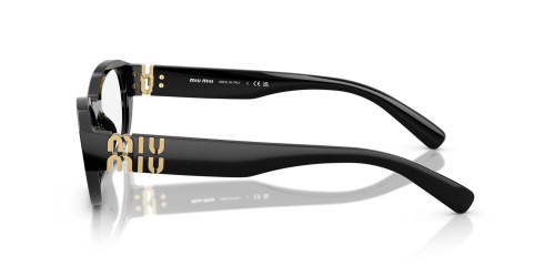 MIU MIU MU 03WV - ​16K1O1 - ​53 Brillenfassungen Schwarz Oval